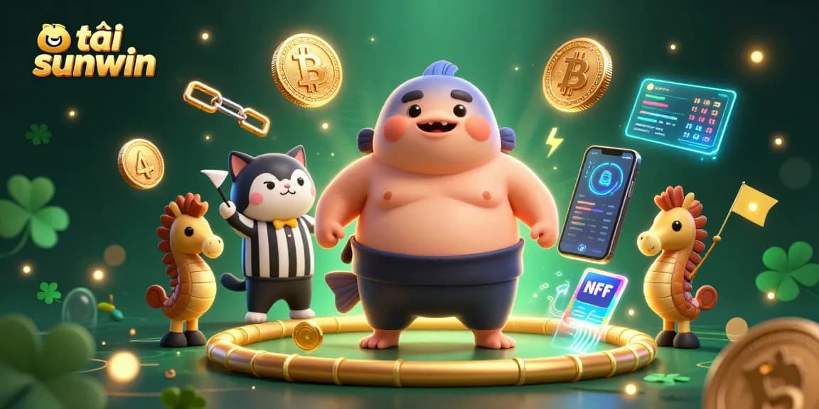 Engage in thrilling gameplay with tải sunwin featuring vibrant casino-themed underwater scene and crypto elements.