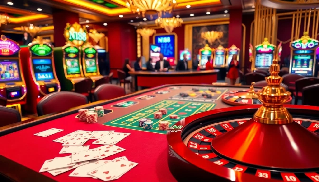 Experience thrilling games at https://n188.bid/ with interactive casino tables and live dealers.