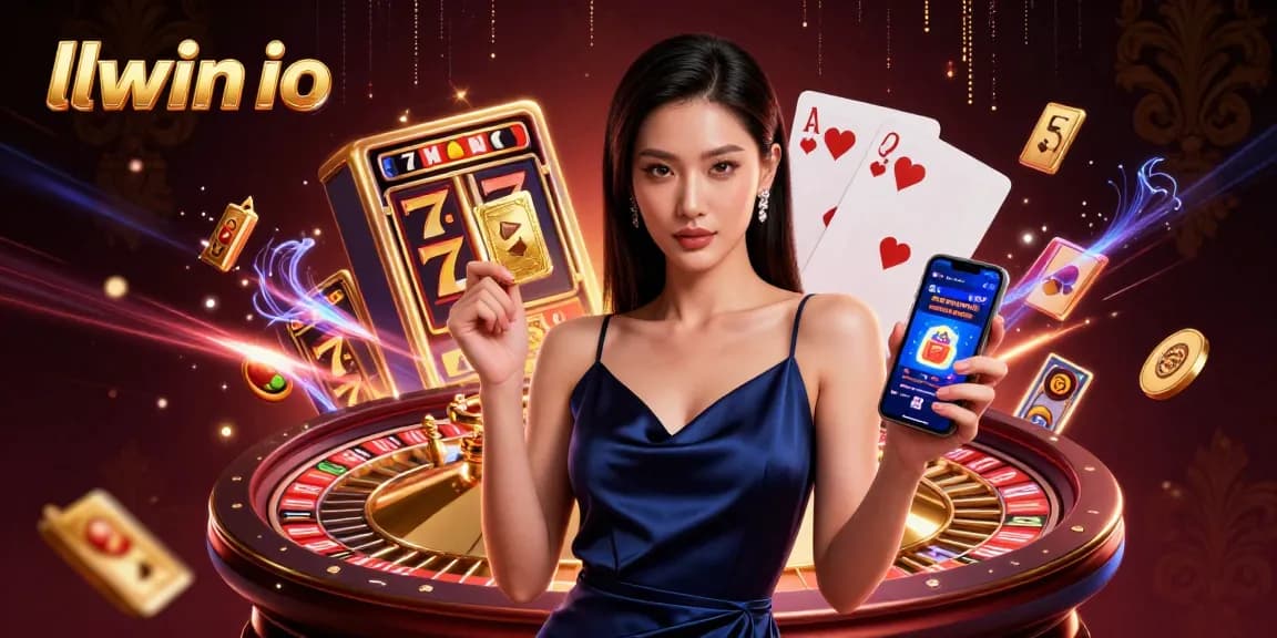 Experience the thrill of gameplay with llwin io, featuring dynamic slot reels and a sophisticated player.