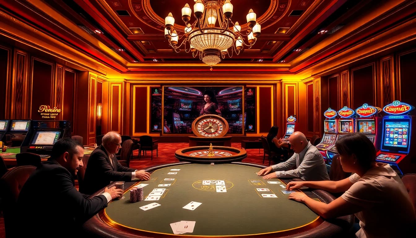 Experience the excitement of online gambling at https://nk88nk.com/ with a vibrant casino scene featuring poker, roulette, and more.