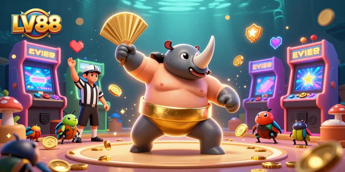 Experience thrilling games at LV88 with the champion beetle stomping and coins flying!