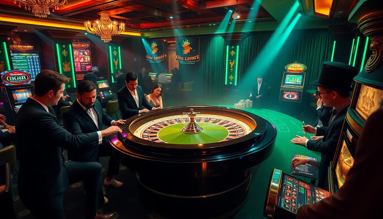 Experience the thrill of gambling at XX88's luxurious roulette table.