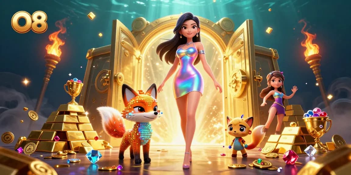 Play games at O8 and win glittering rewards in a vibrant online casino atmosphere.