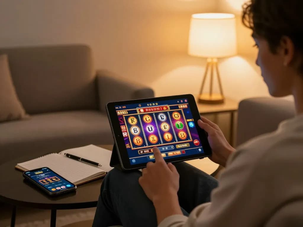 Play exciting slot games at hay88x with a cozy online gaming setup at home.