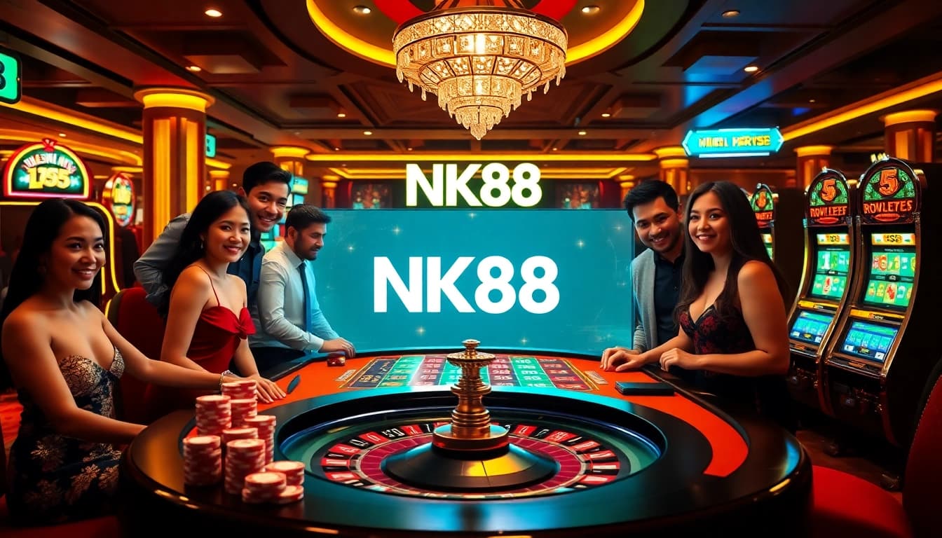 Experience the thrill of NK88 with vibrant casino games and lively players.