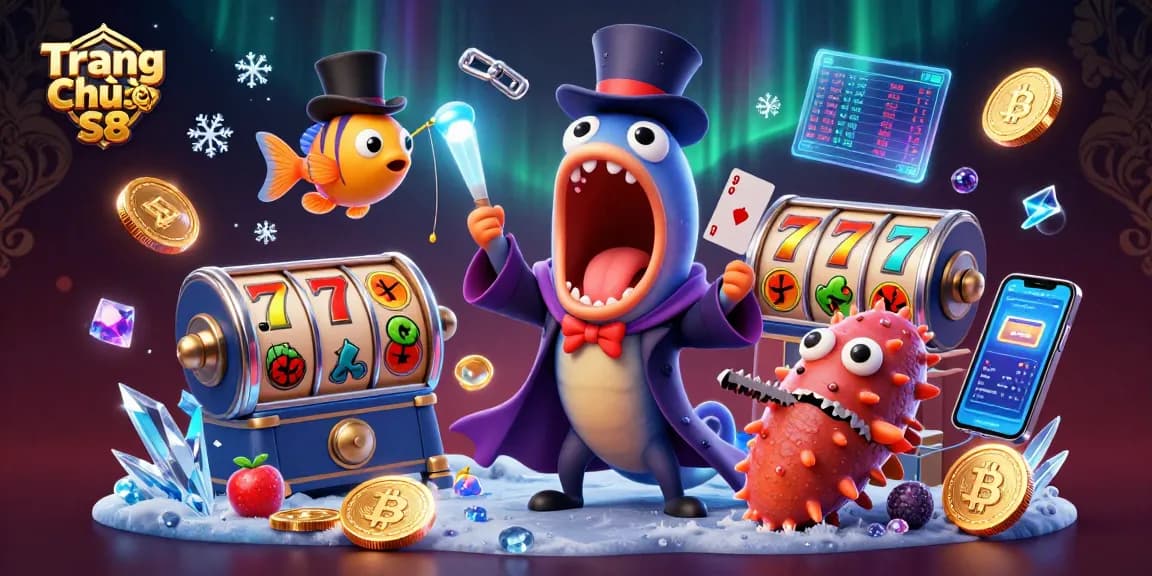 Experience thrilling gameplay at Trang Chủ S8 with unique slot games and vibrant characters