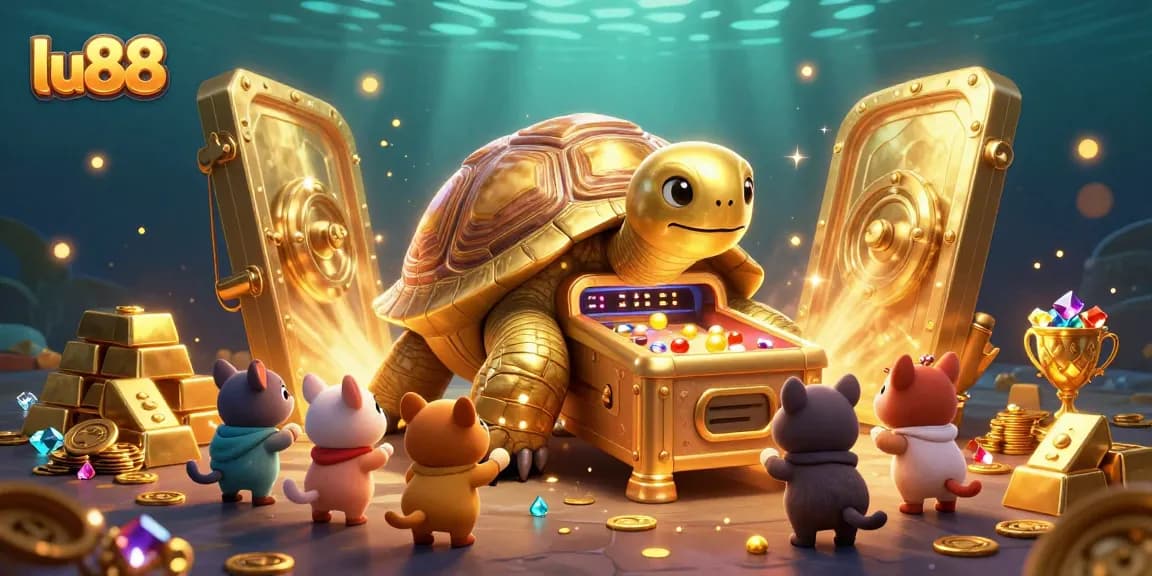 Experience winning action at lu88 with vibrant 3D characters and casino treasures.