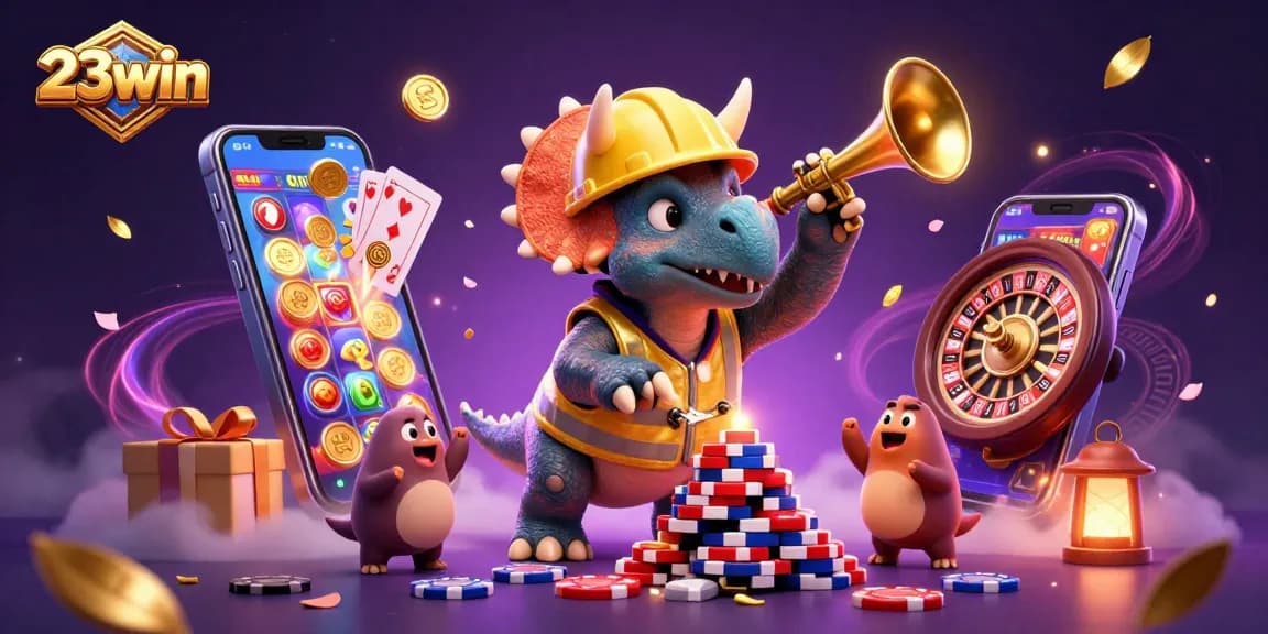 Experience the vibrant casino world with 23win through thrilling gaming scenes filled with excitement!