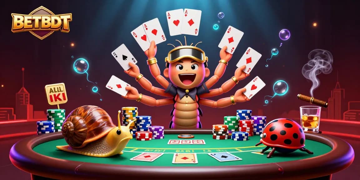 Engage with BETBDT through a vibrant casino scene featuring dynamic action and exciting gaming elements.