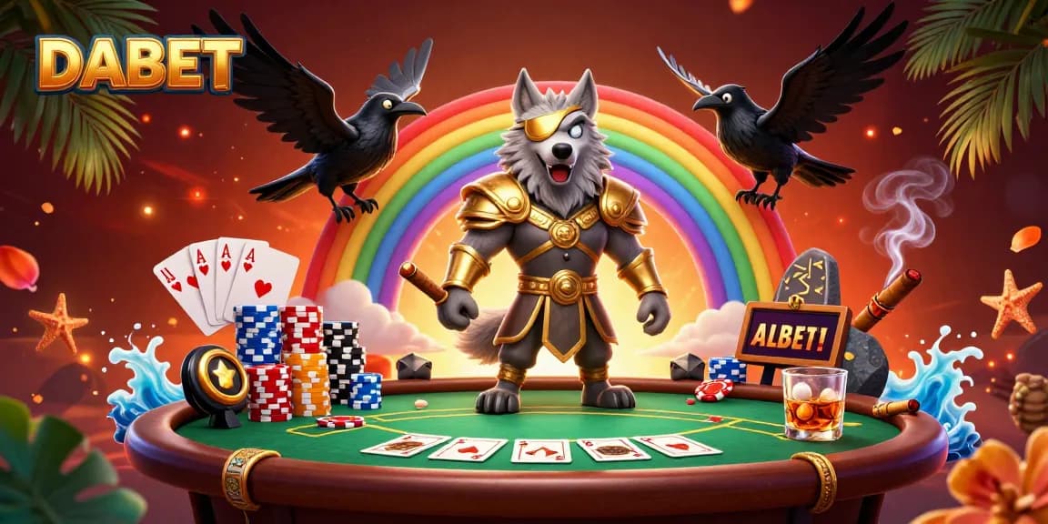 Engage in thrilling gaming sessions at DABET; experience poker and casino action in a vibrant scene.