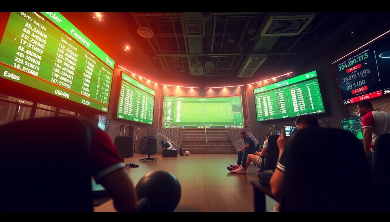 Exciting sports betting scene featuring tylelekeo88 digital odds.