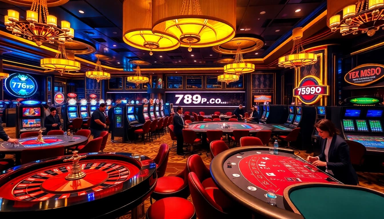 Experience the thrill at https://789pp.co.com/ with an exciting casino atmosphere featuring gaming tables.