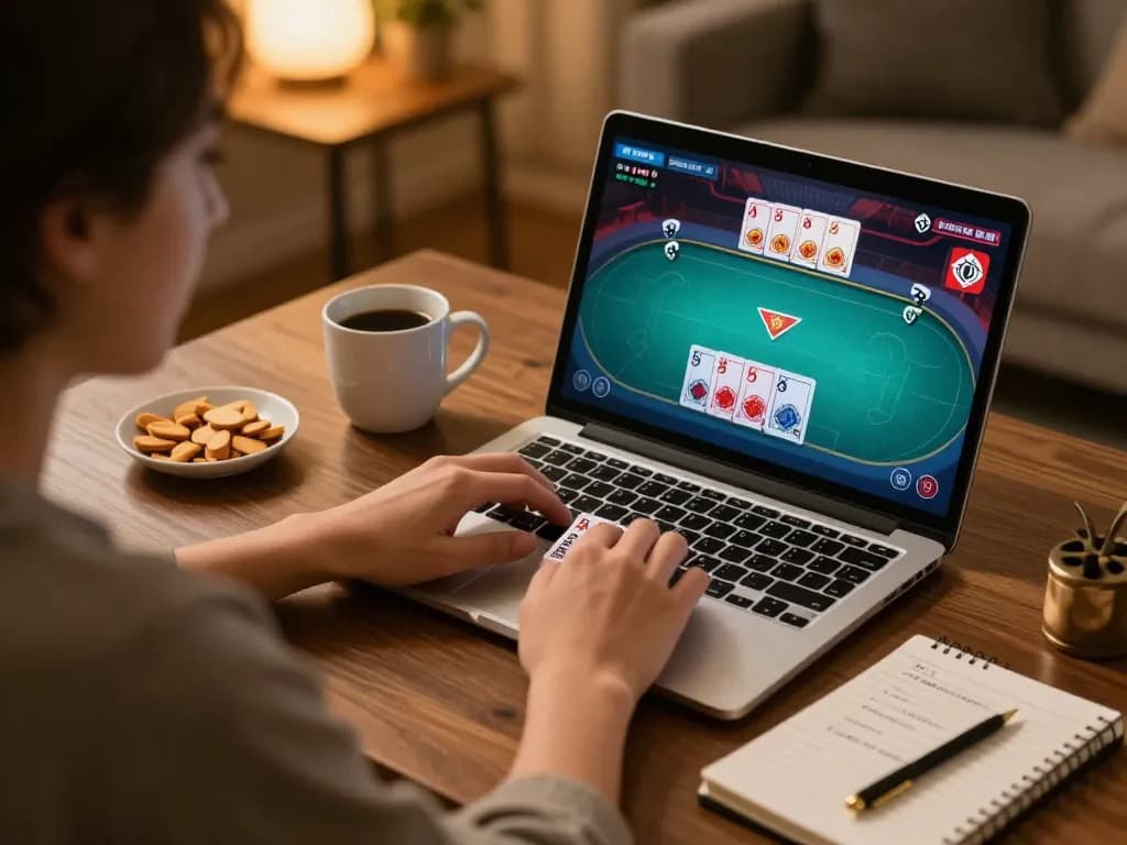 Engaging online gaming experience with easy đăng nhập fun79 on a laptop.