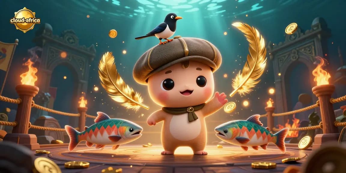 Engage in gaming excitement with cloud-africa's dazzling casino creatures and gold rewards.