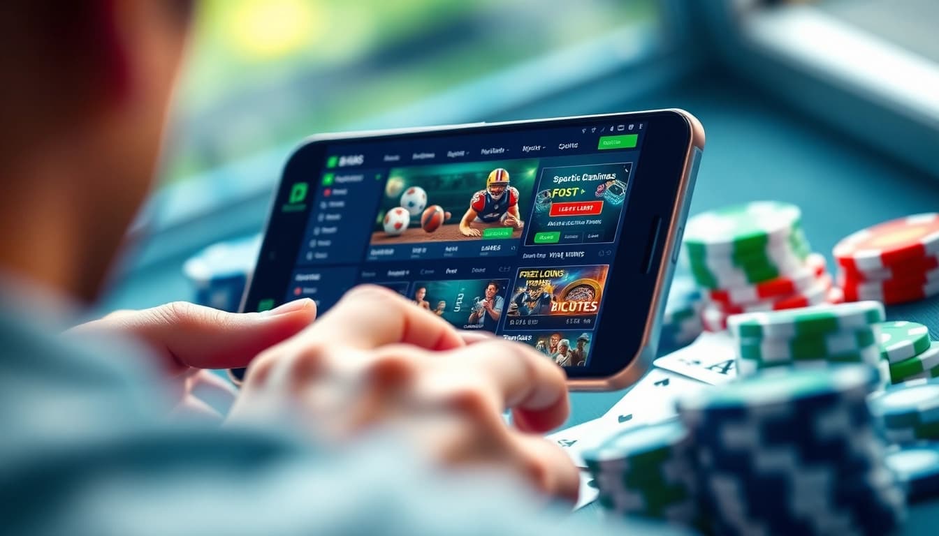 Interactive bk860s.com online gambling platform on a sleek mobile device showcasing exciting gaming options.