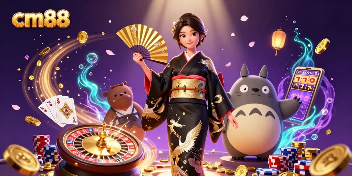 Experience exciting wins at cm88 with dynamic casino action featuring elegant characters and vibrant game elements.