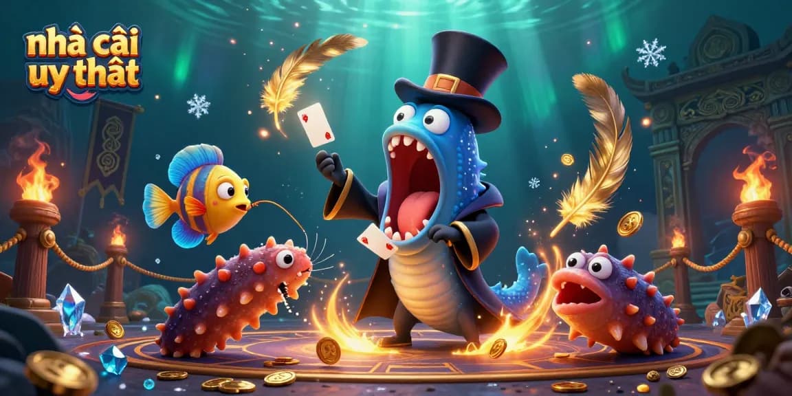 Experience the allure of nhà cái uy tín with interactive deep-sea casino magic in vibrant 3D.