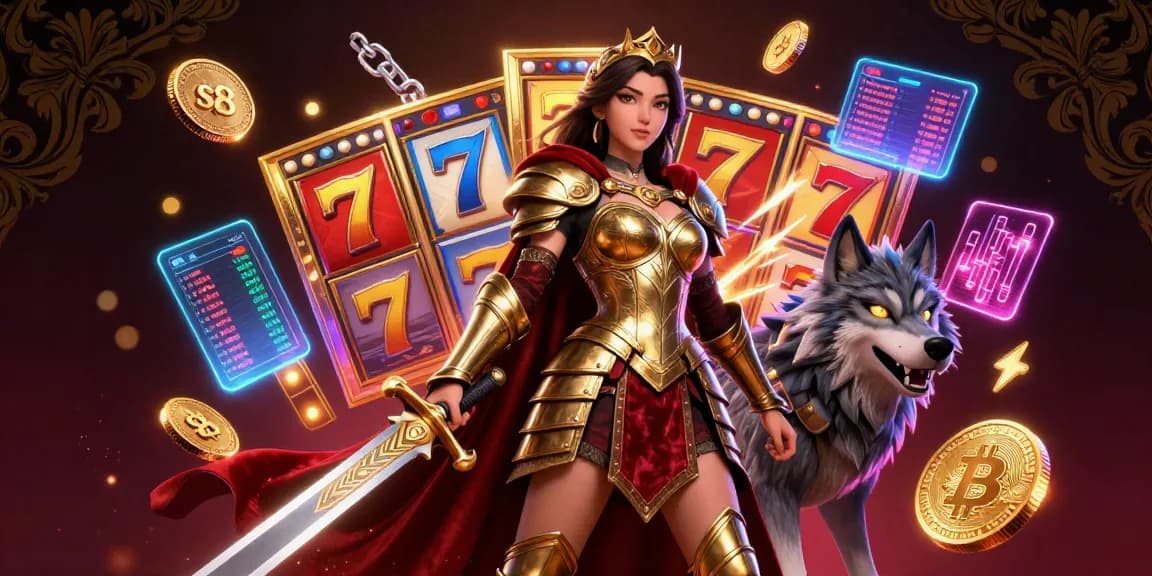 Engage with thrilling slot games and jackpots at s8, featuring vibrant characters and dynamic elements.