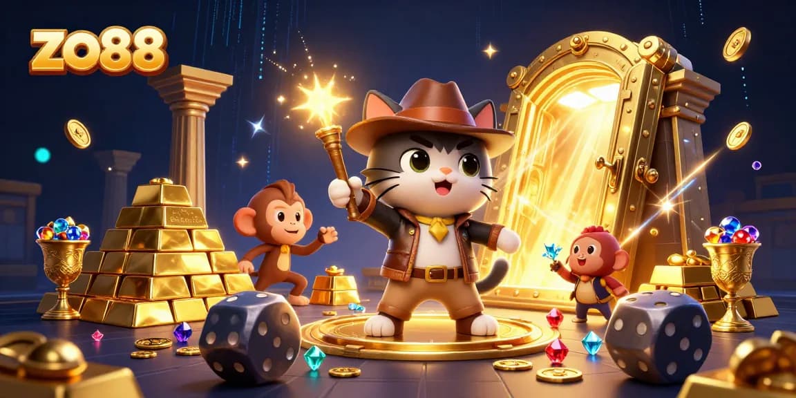 Experience high-stakes excitement at zo88 with treasure-filled casino adventures and dynamic 3D illustrations.