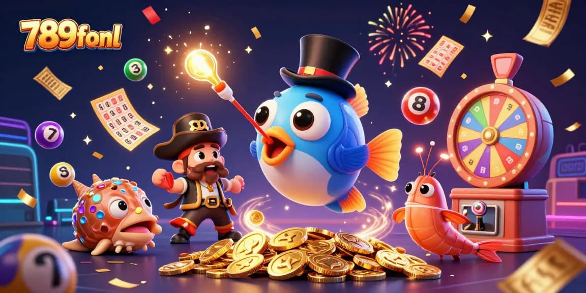 Catch winning moments at 789fonl with vibrant gameplay and dynamic casino elements in a detailed scene.