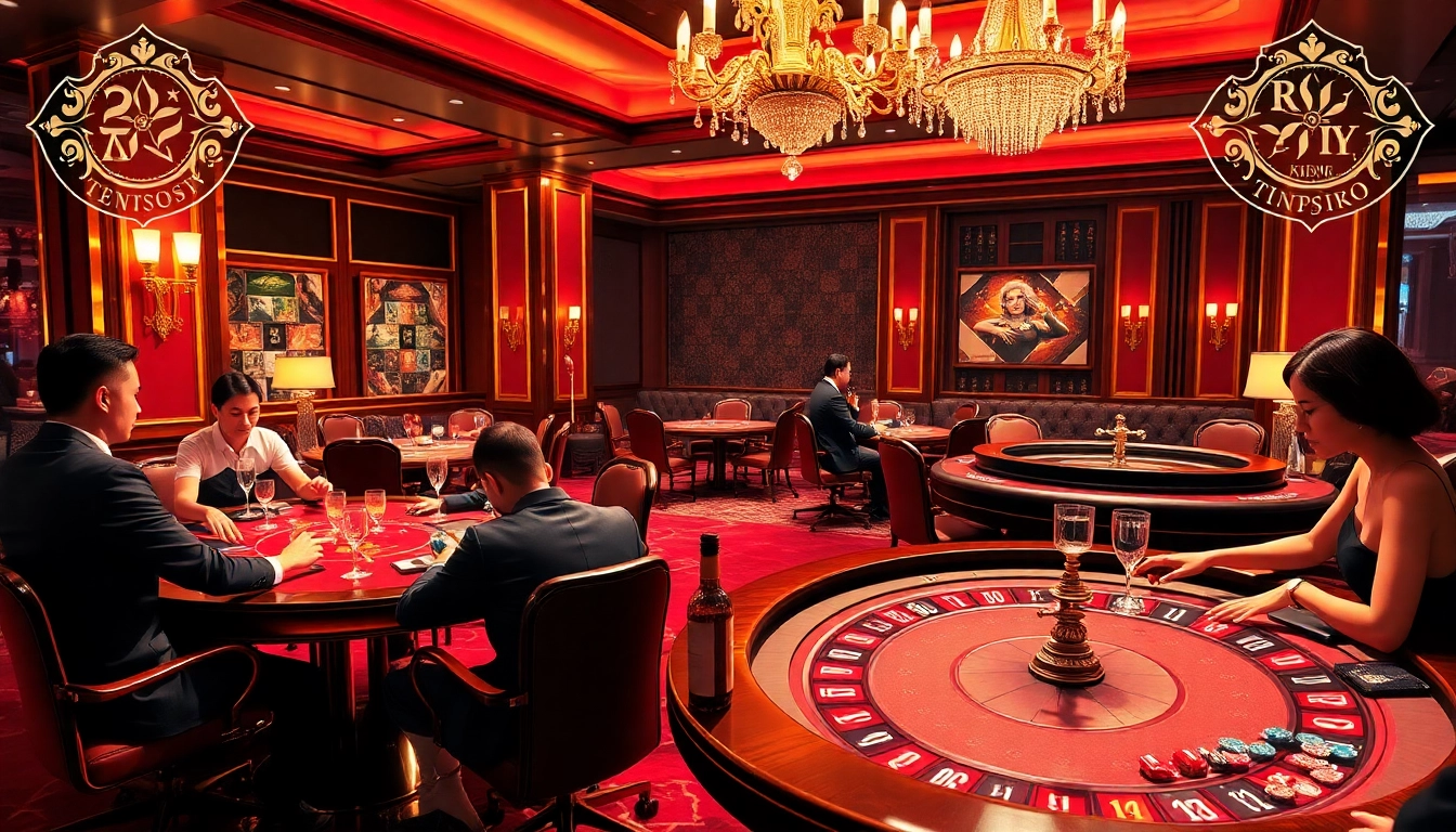 Experience the thrill of rồng bạch kim at luxurious casino tables with players betting high stakes.