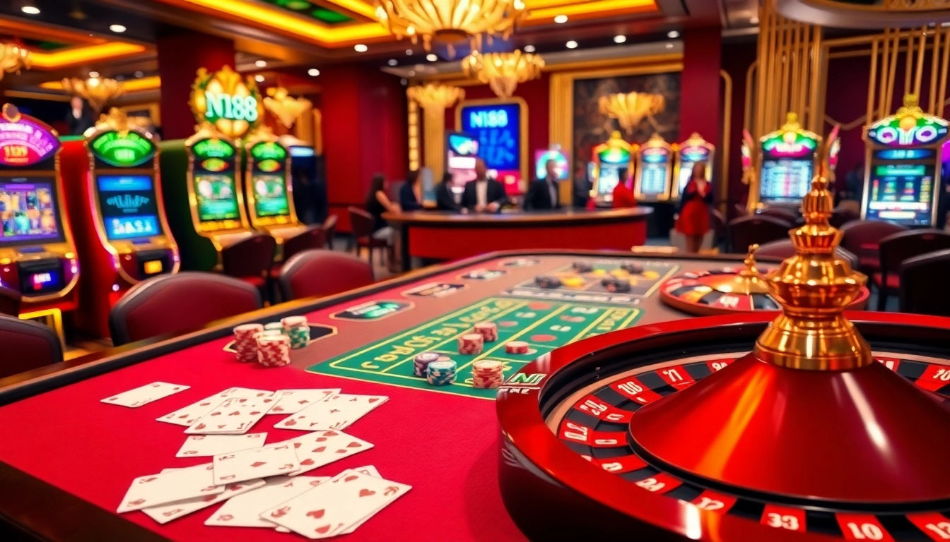 Experience thrilling games at https://n188.bid/ with interactive casino tables and live dealers.