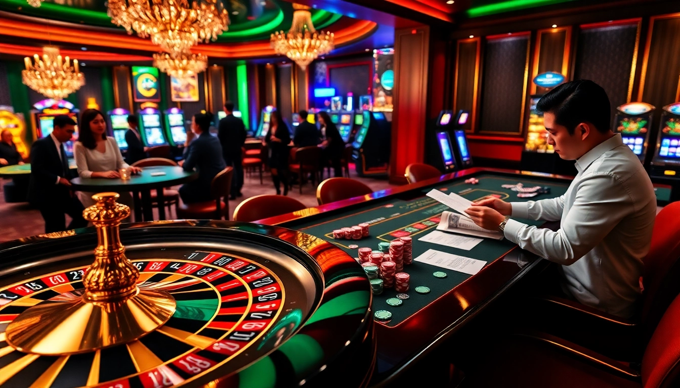 Experience the excitement of live gaming at https://open88.bid/ with vibrant tables and casino action.