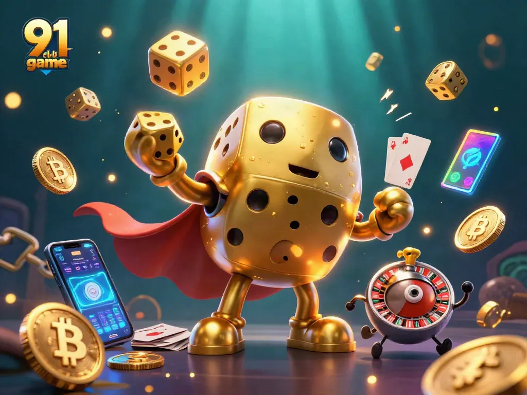 Engage with the exciting 91 club game featuring dynamic golden dice and innovative crypto elements.