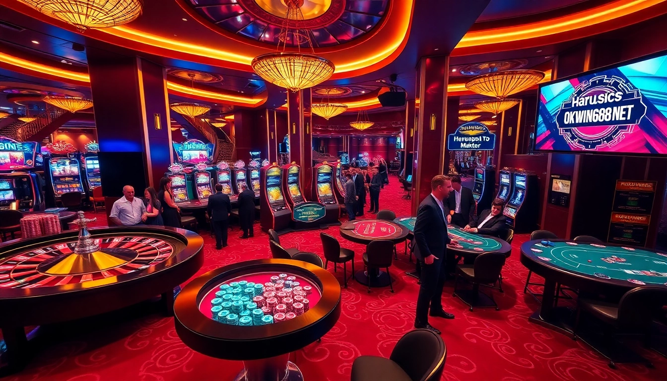 Experience thrilling gameplay at https://okwin68.net/ with vibrant casino tables and jackpots.