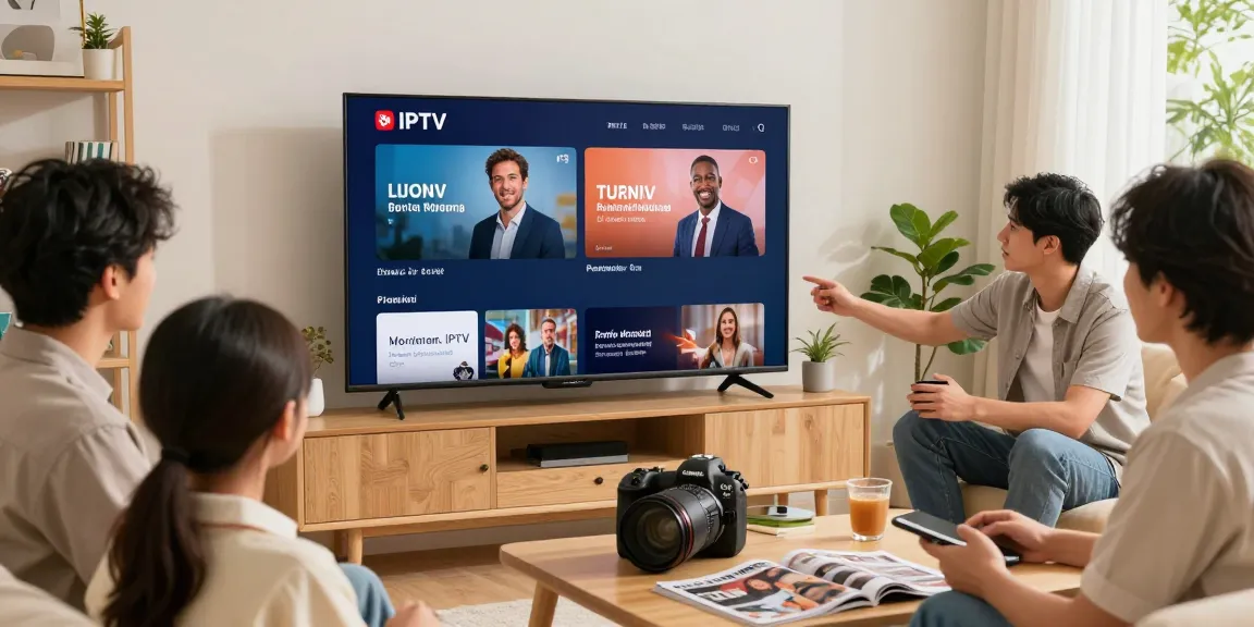 Premium IPTV Service offered by a trusted local provider, assisting community members.