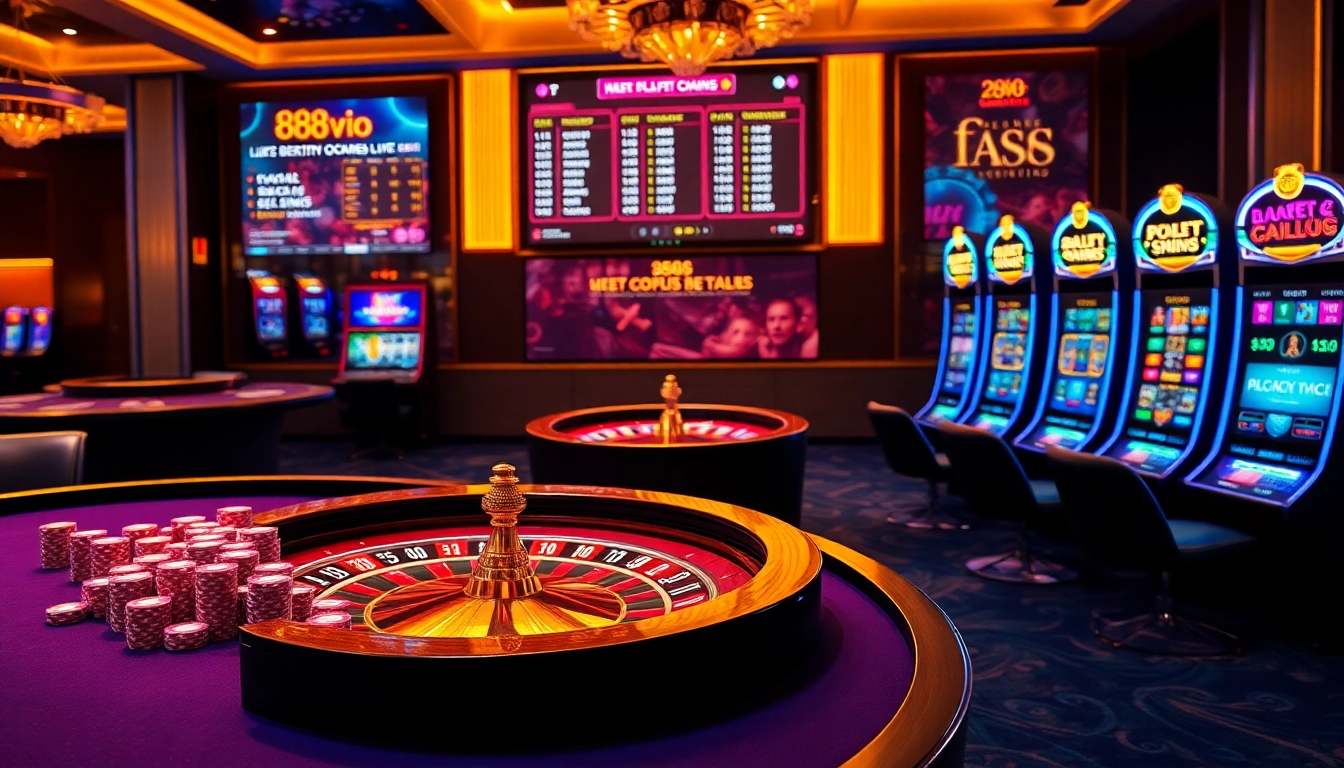 Experience thrilling online gambling at https://888vi.io/ with vibrant casino tables and exciting gameplay.