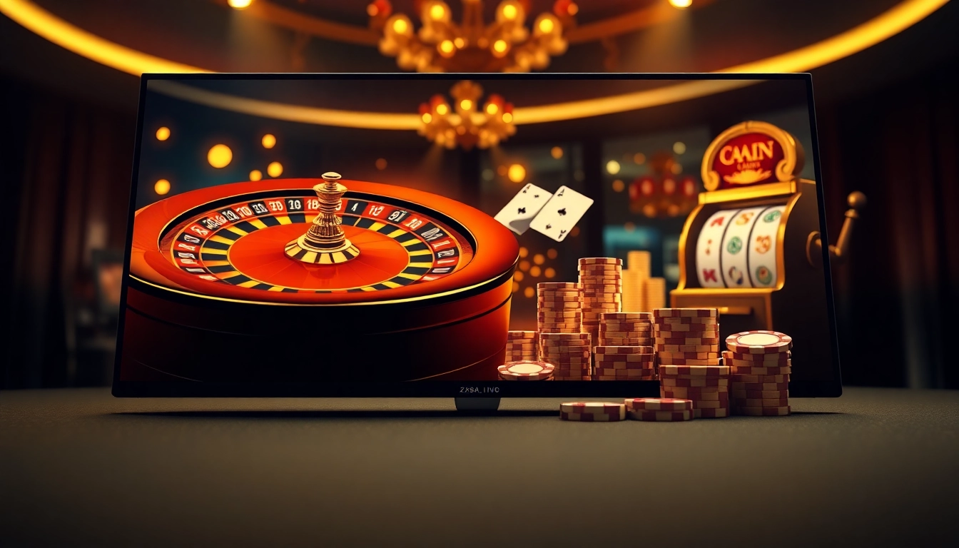 Players engaging in thrilling online games at https://zx88.live/, surrounded by luxury casino elements.