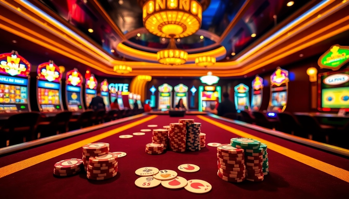 Experience the thrill of SODO66 with vibrant casino tables and exciting gaming action.