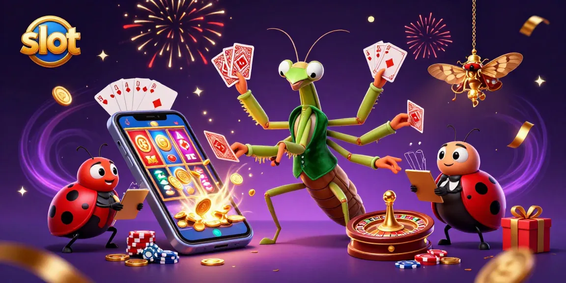 Engage in exciting slot games with vibrant slot reels and dynamic casino elements.