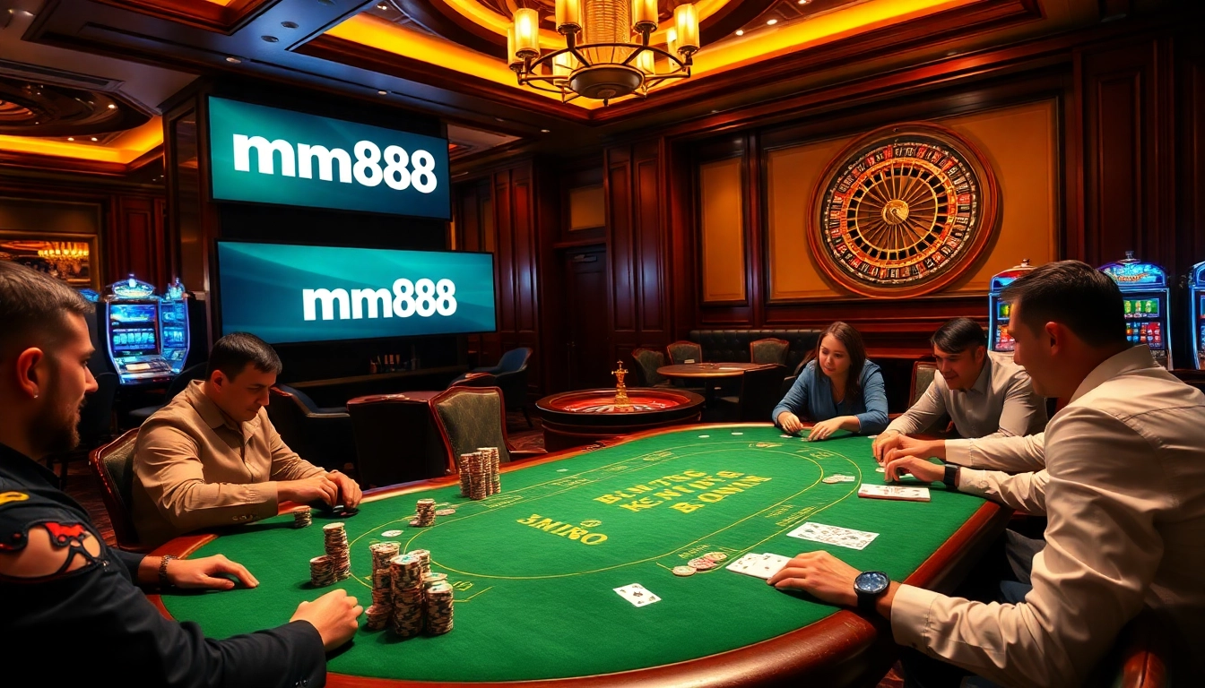 Experience thrilling mm88 đăng nhập action with poker, roulette, and casino excitement.