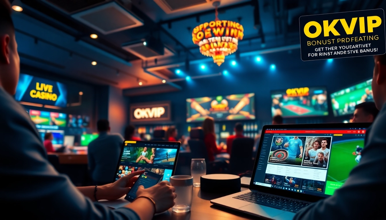 Experience the excitement of online gaming at okvipwin.live with engaging sports betting and live casino action.