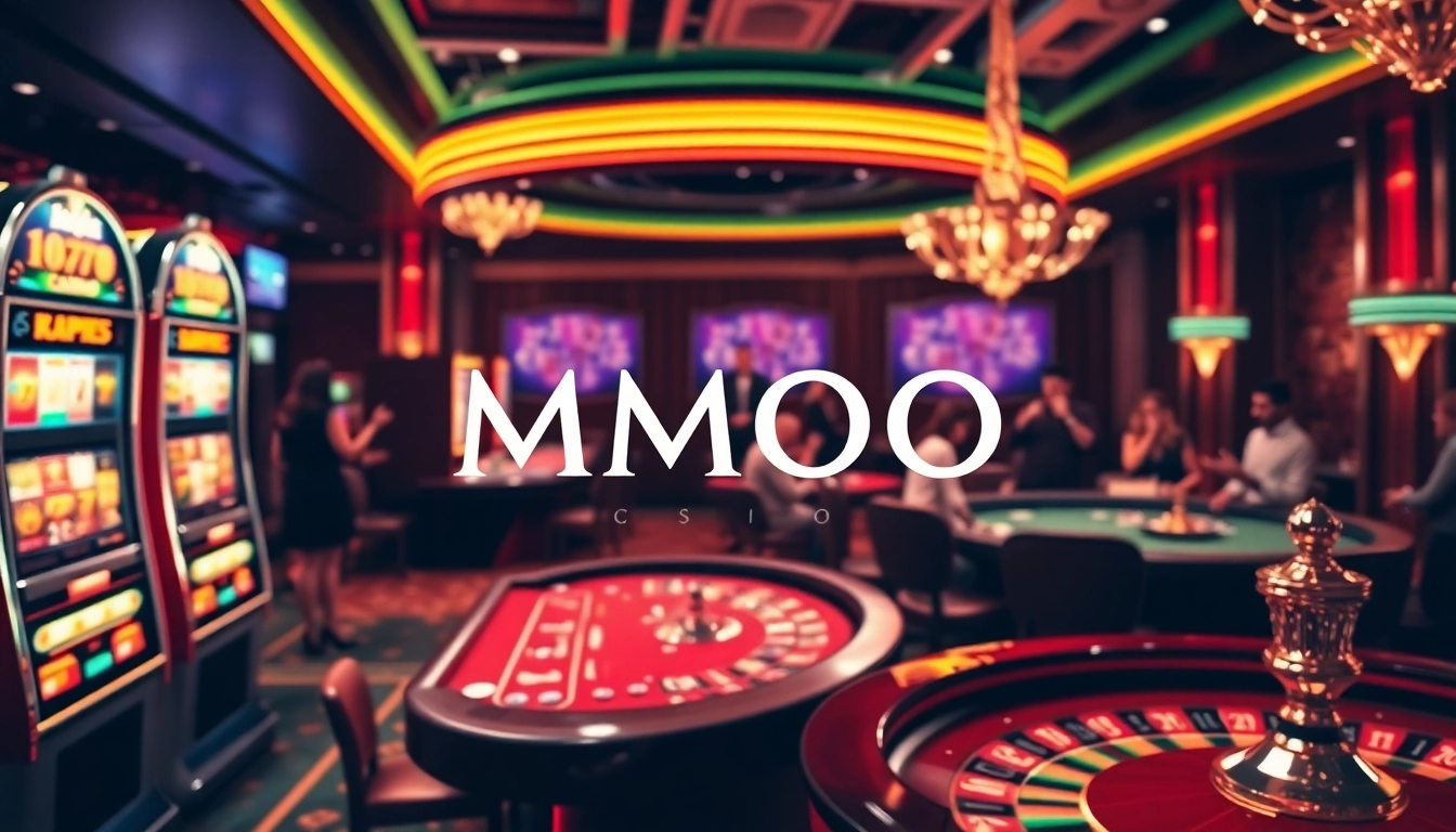 Experience the excitement of MMOO casino with vibrant games and engaging players.