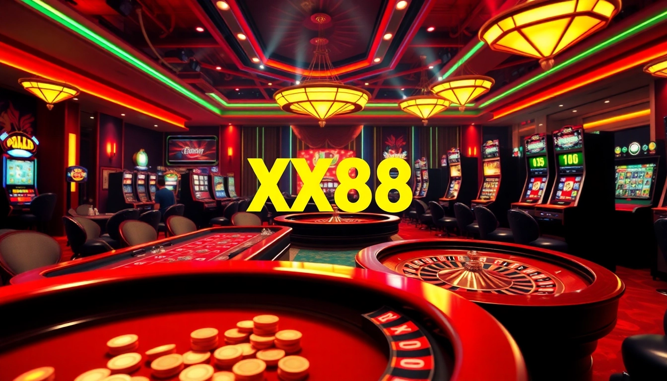 Experience thrilling gaming action at https://xx88.lol/ with vibrant tables and exciting atmosphere.