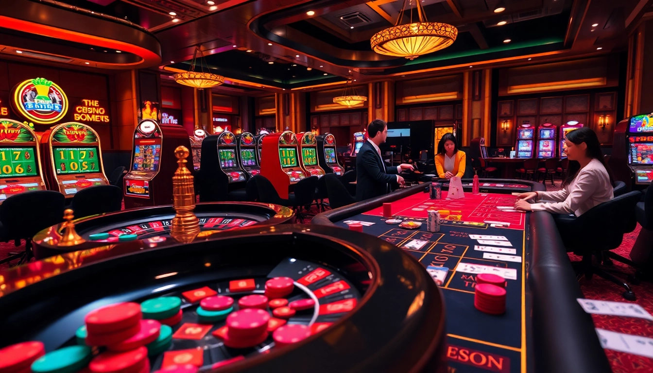 Experience the thrill of gaming at https://188v.today/ with vibrant casino elements like roulette and poker.